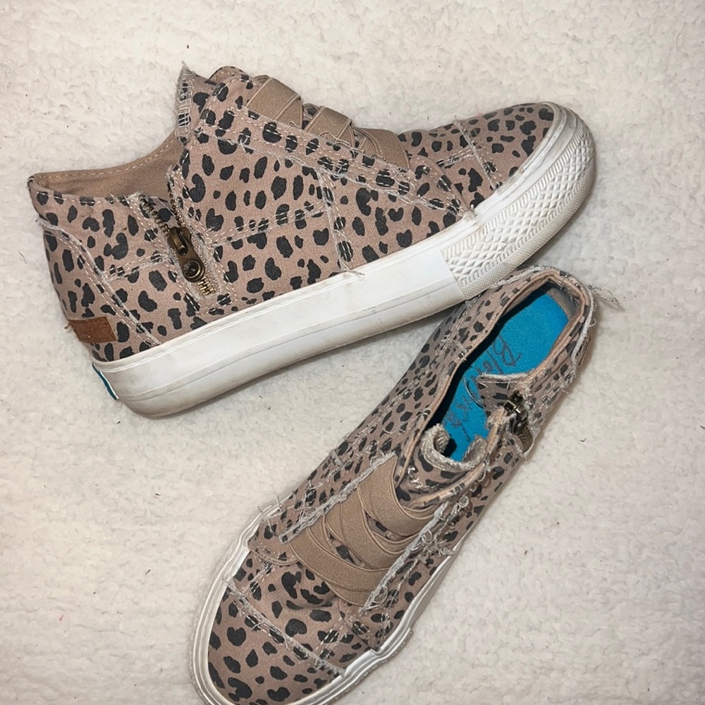 Blowfish sneakers cheetah print size 8